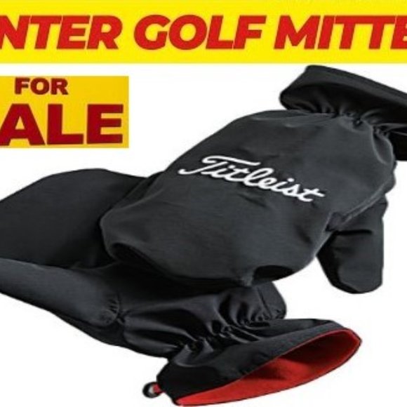 ✅🗣🚨🔴SALE🔴📢TITLEIST Golf Cart MITTS Cold Weather GLOVES🚨📢🤑BUY NOW🤑🛍️ - Picture 3 of 15